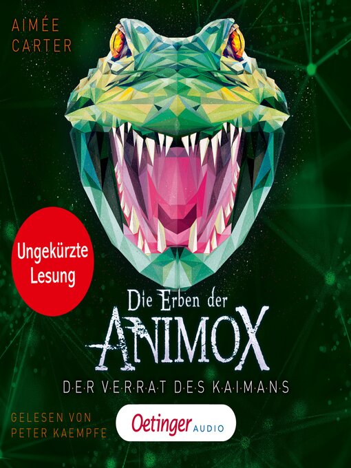 Title details for Die Erben der Animox 4. Der Verrat des Kaimans by Aimée Carter - Available